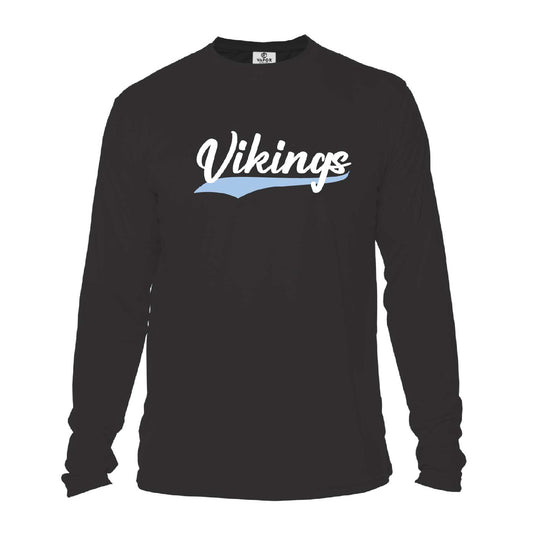 MGM Vikings DRI-FIT LS T-Shirt #8 - Black
